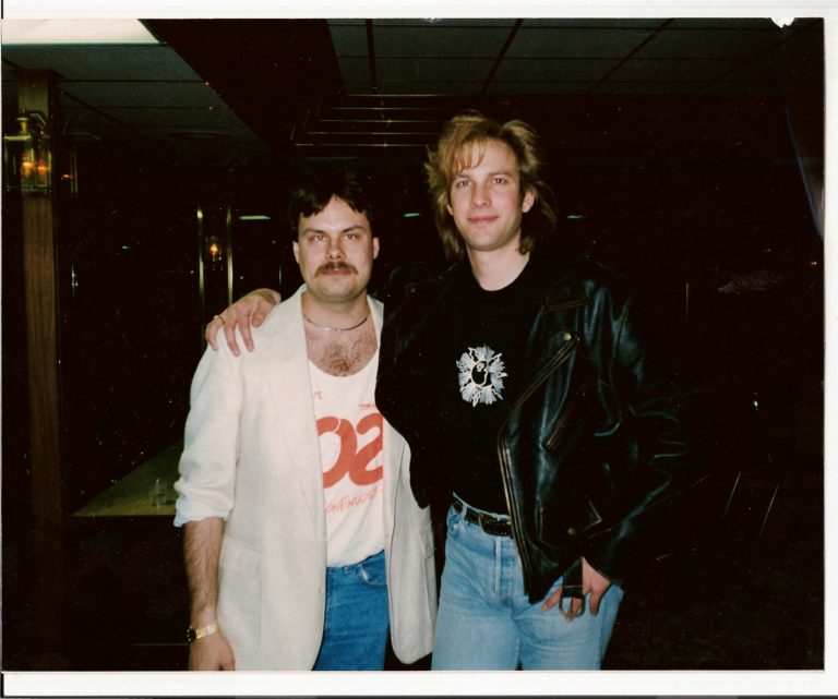 MTV VJ Adam Curry and Burke Allen 1992 Media, Marketing and Public